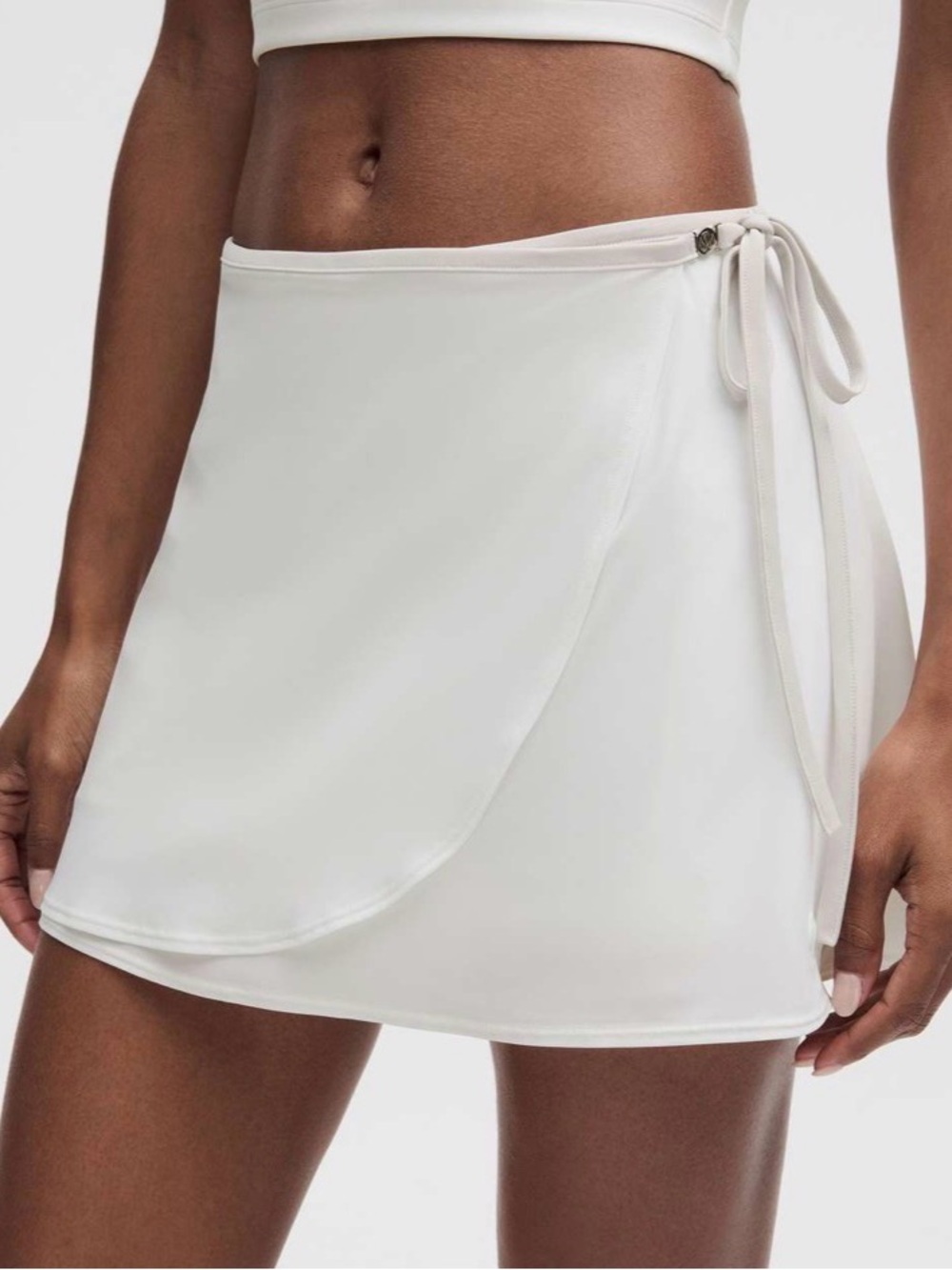 Lululemon Wrap Front Mid-Rise Tennis Skirt